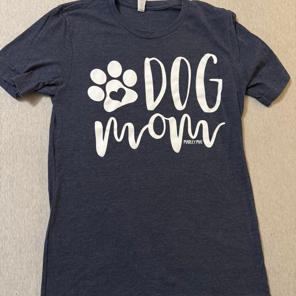 Bella-canvas Women's Navy and Blue T-shirt